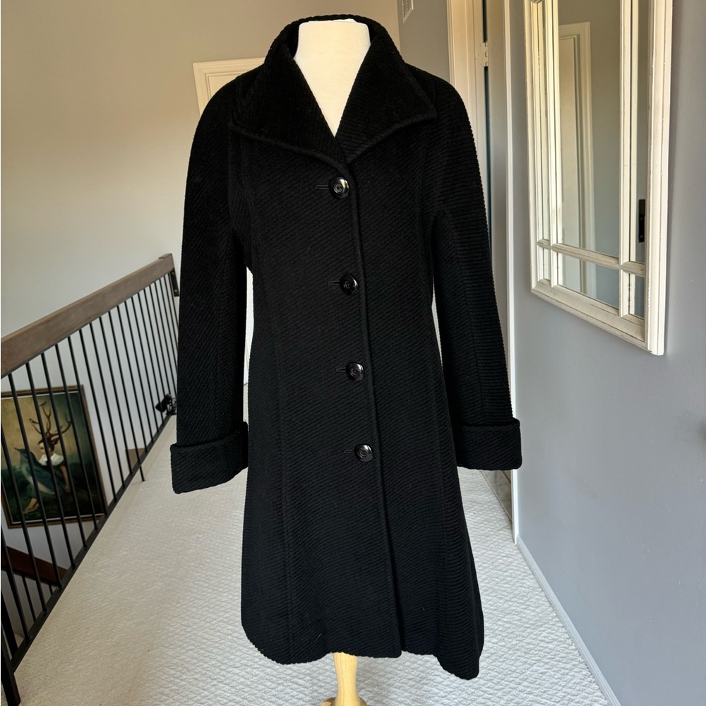 Jones New York wool blend coat